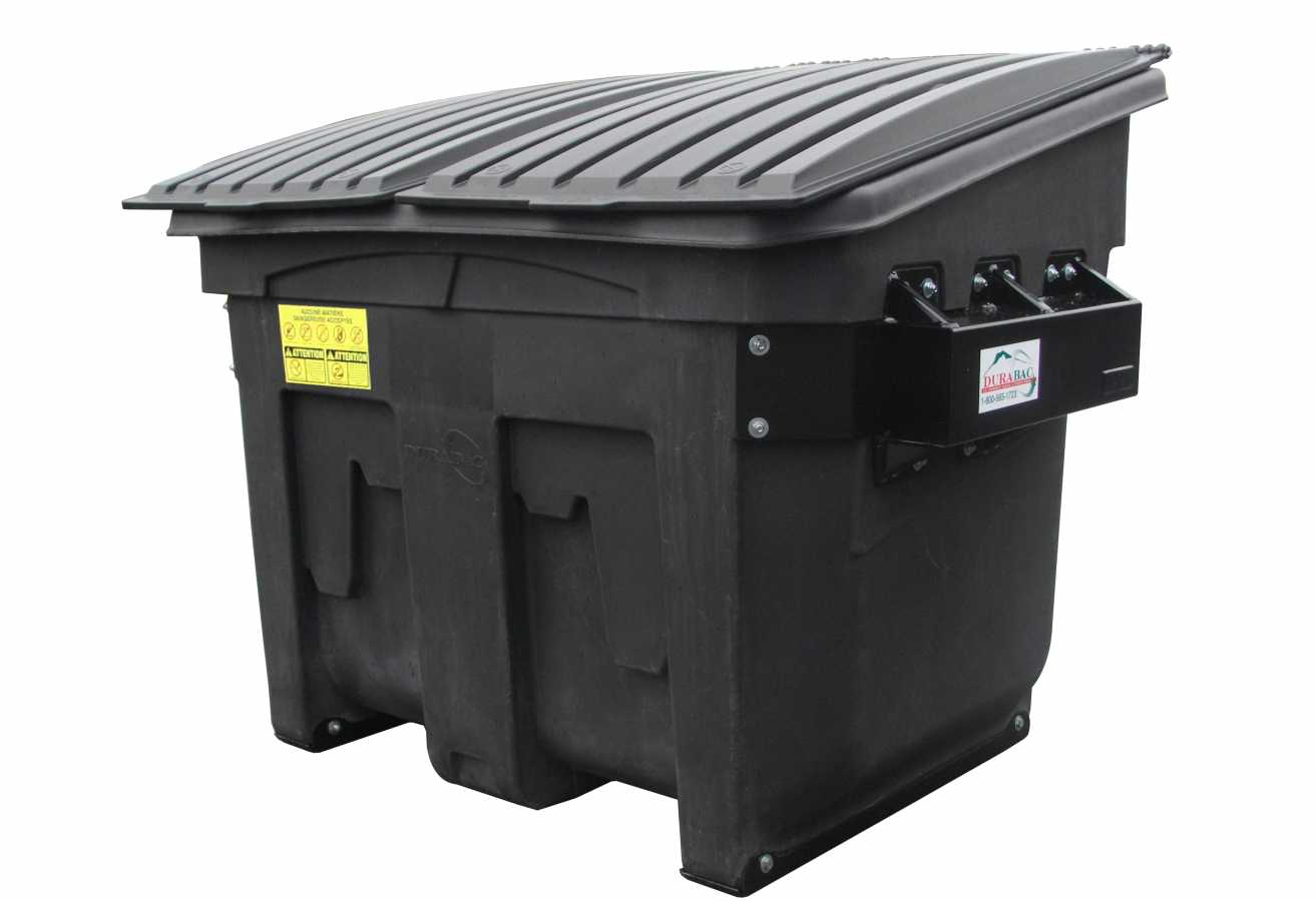 Plastic Front-Load Commercial Containers